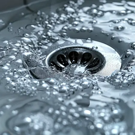 use of baking soda and vinegar for drain cleaning