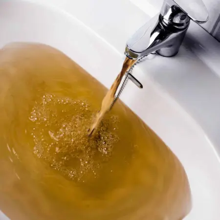 Brown Hot Water