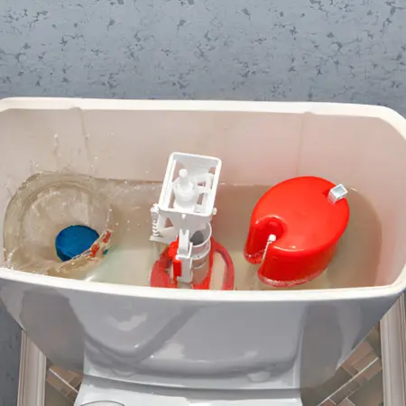 toilet tank cleaning